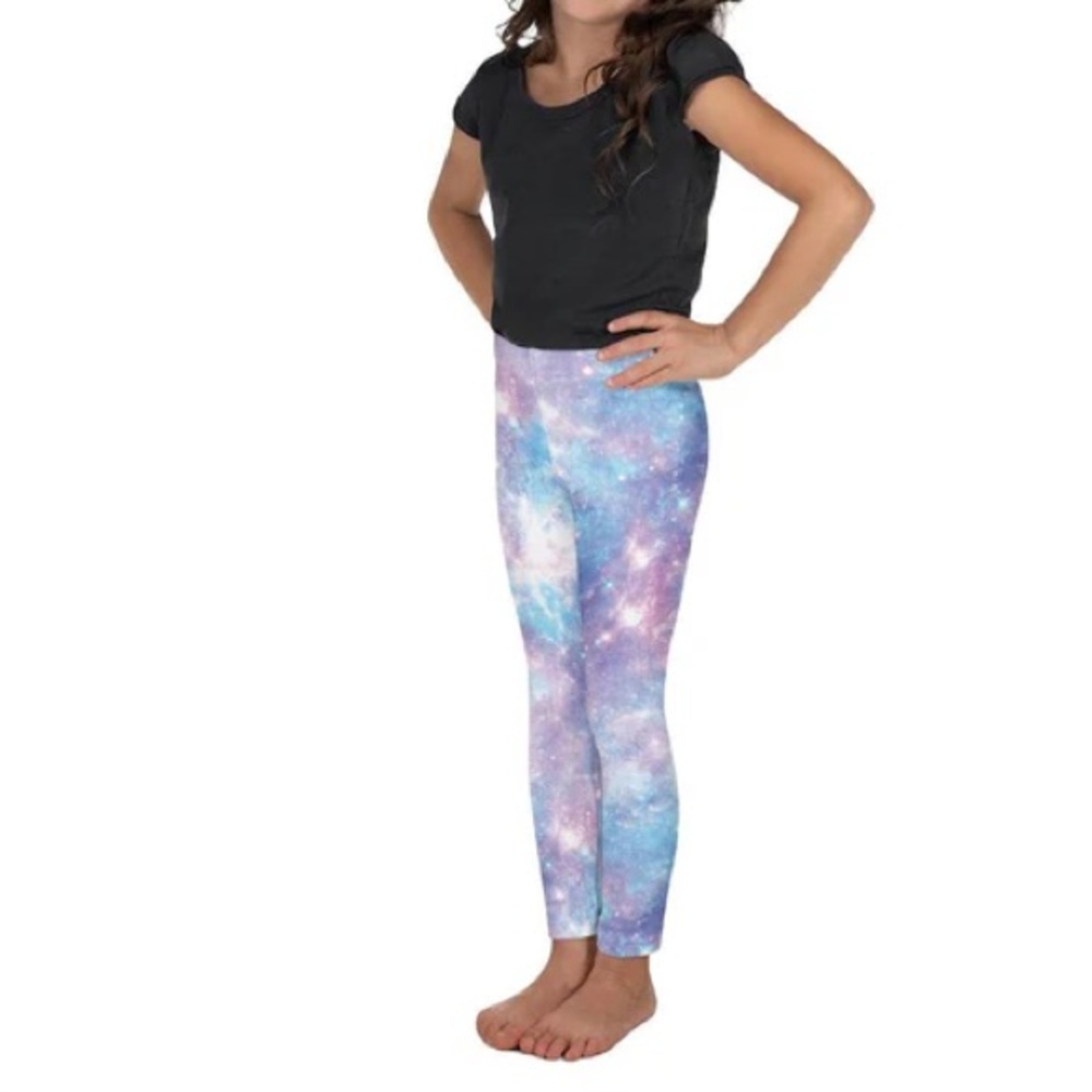 Active Life girls galaxy stretchy leggings